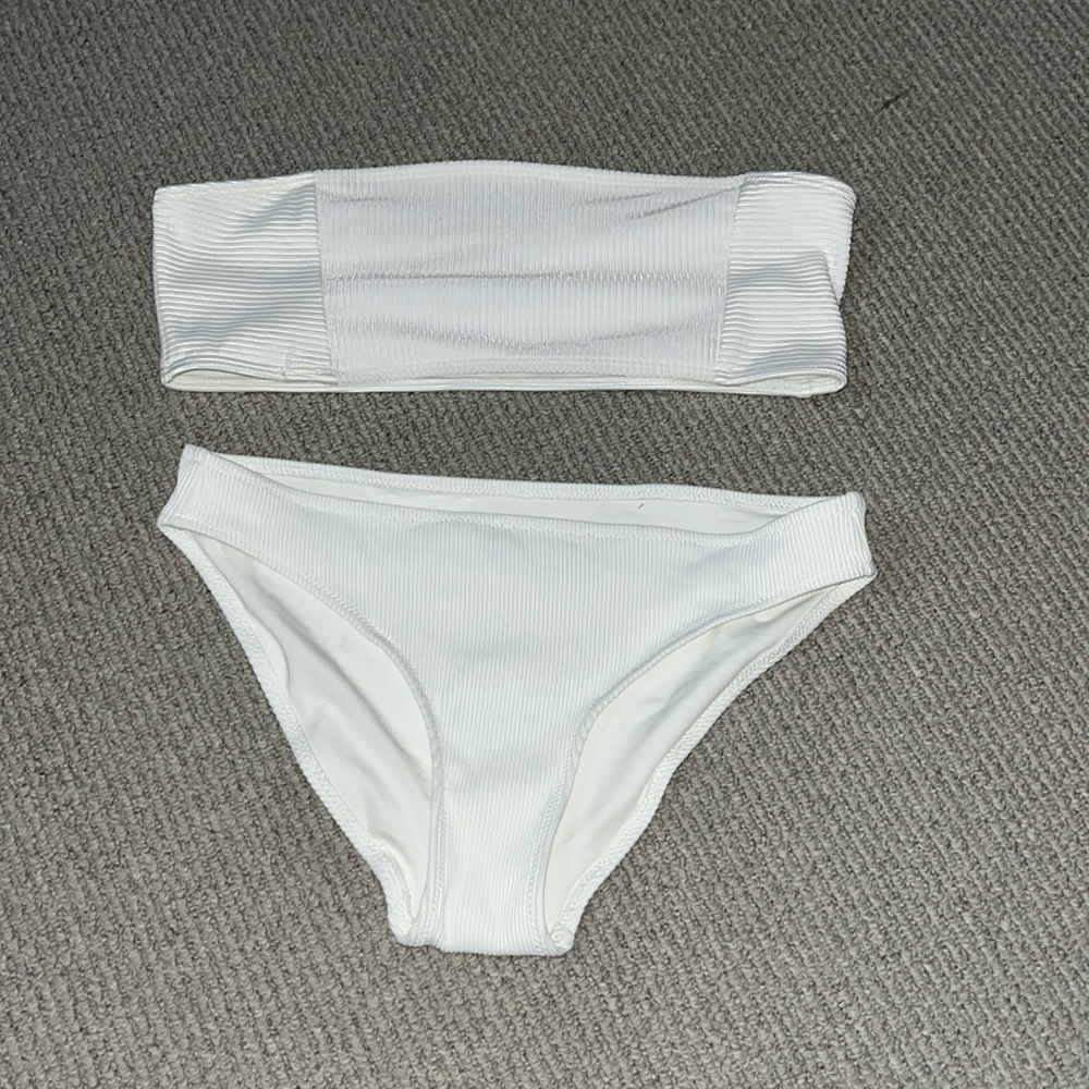 White Bathing suit